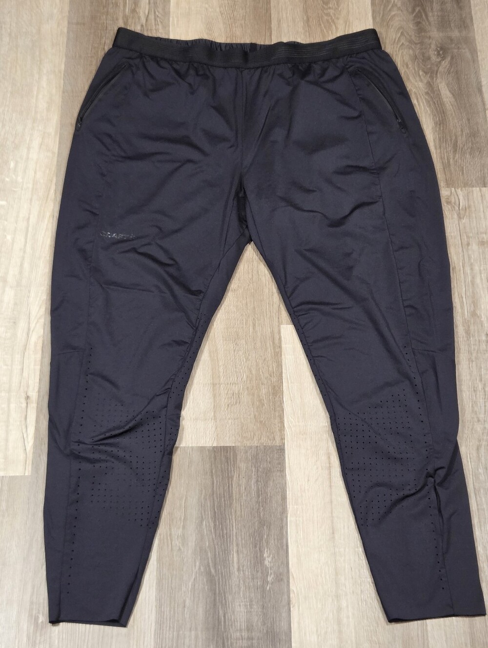 Men's Black CRAFT Sportswear Tights 2XL
